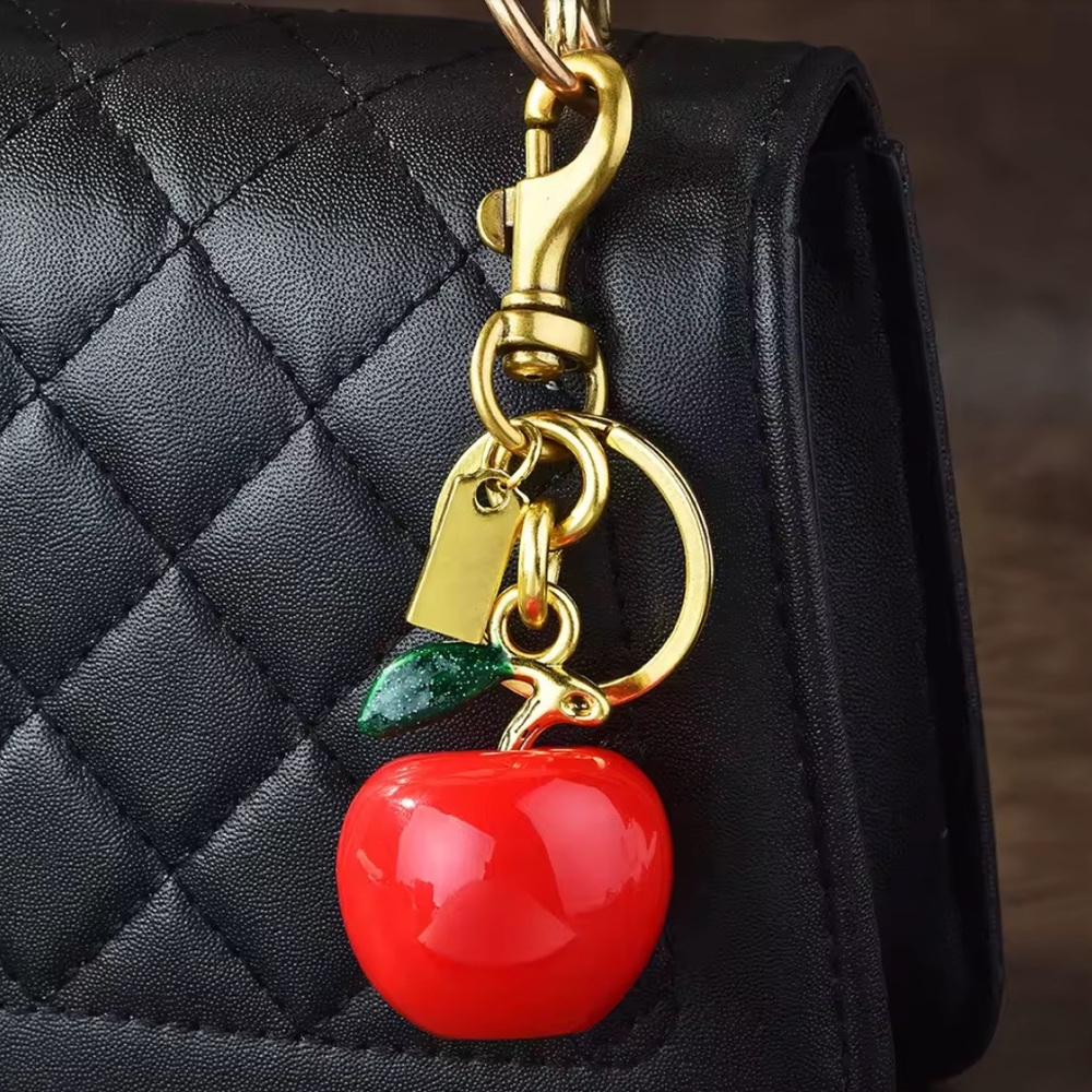 Apple Bag Charm/Key Chain.